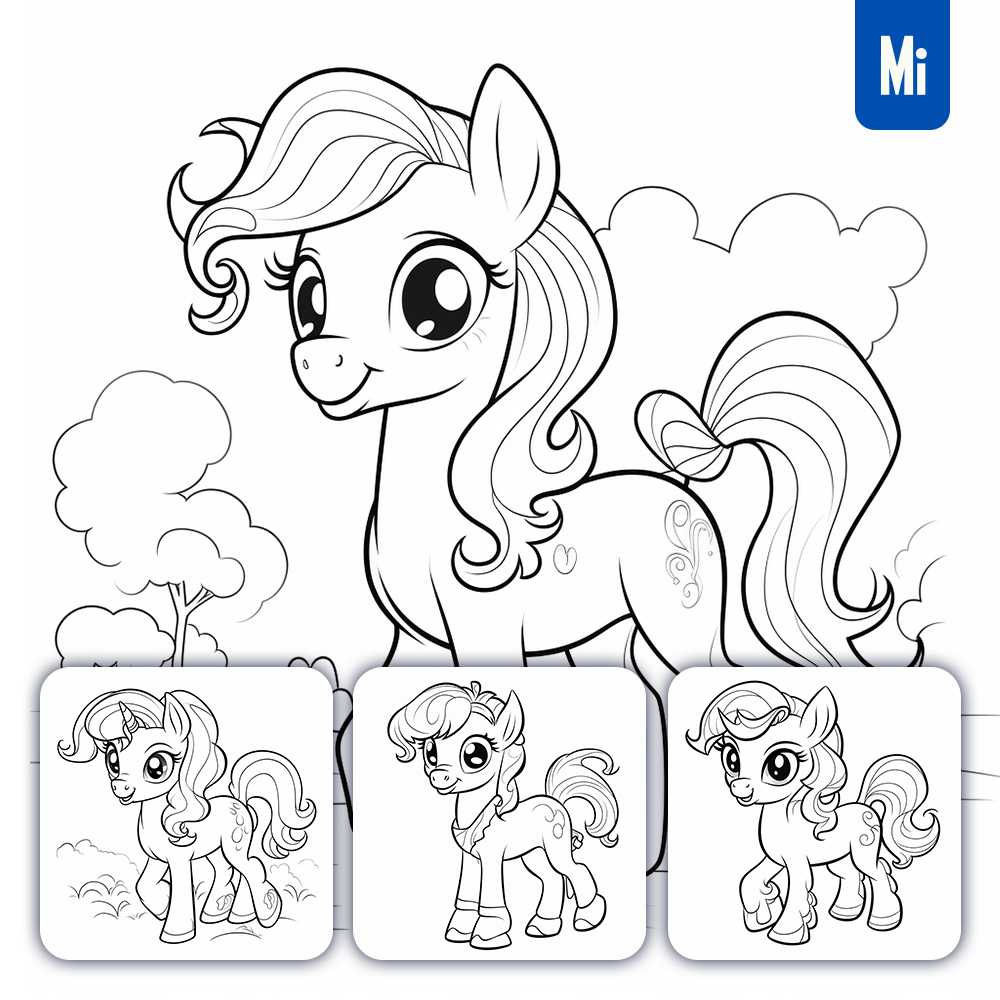 mid_Little_Pony_Polly_color_page