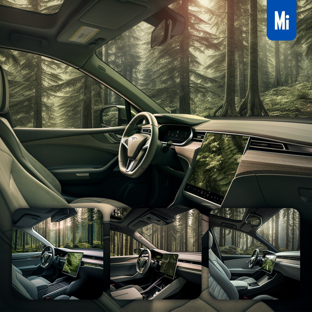 mid_car_Interior_forest_steering_wheel_photography