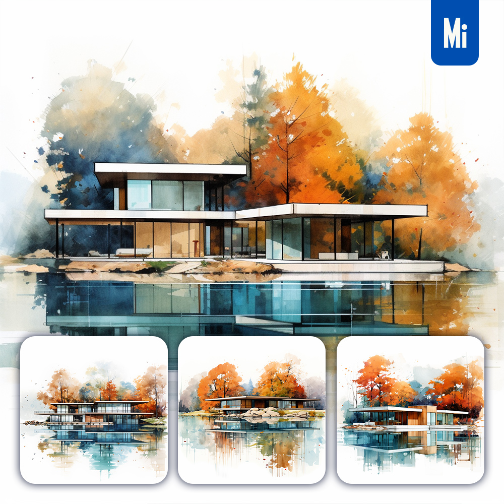 mid_house_watercolor_painting