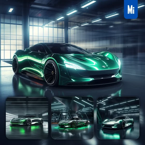 Midjourney Prompt Industrial Design Electric Sport Car Concept