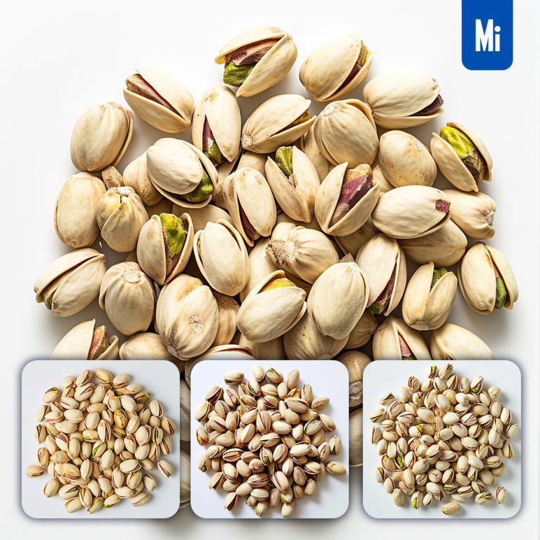 midjourney pistachio pile photography