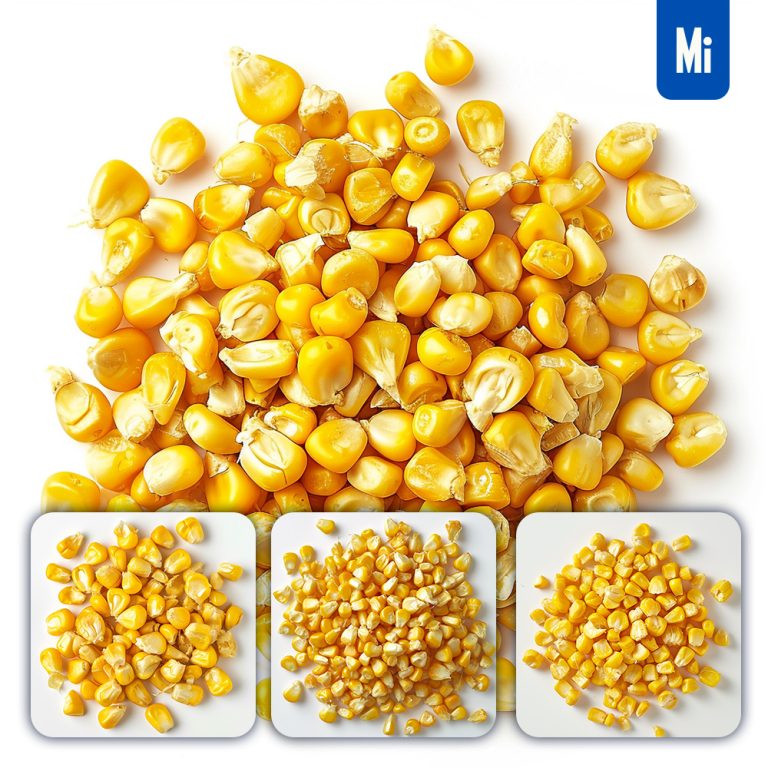 midjourney yellow corn niblet pile photography