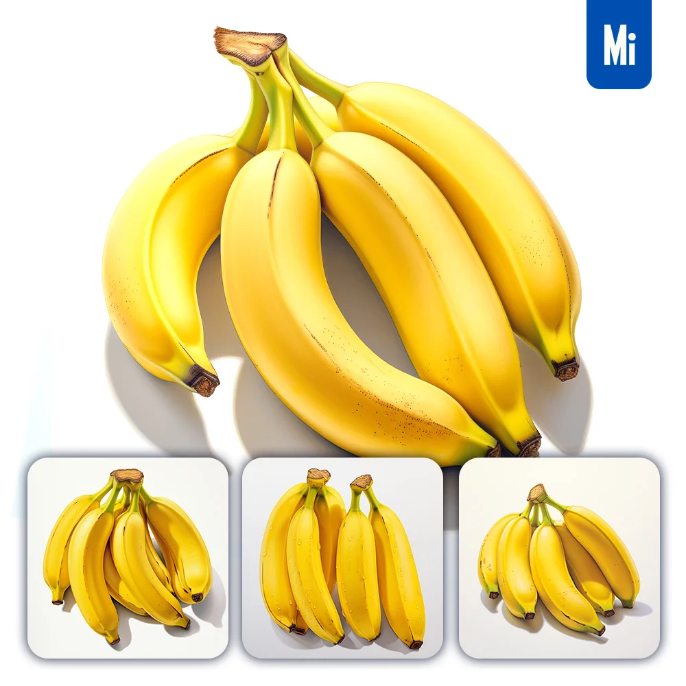 Midjourney Prompt Banana Illustration Painting