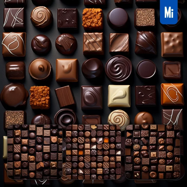 midjourney prompt delicious chocolate orderliness photography