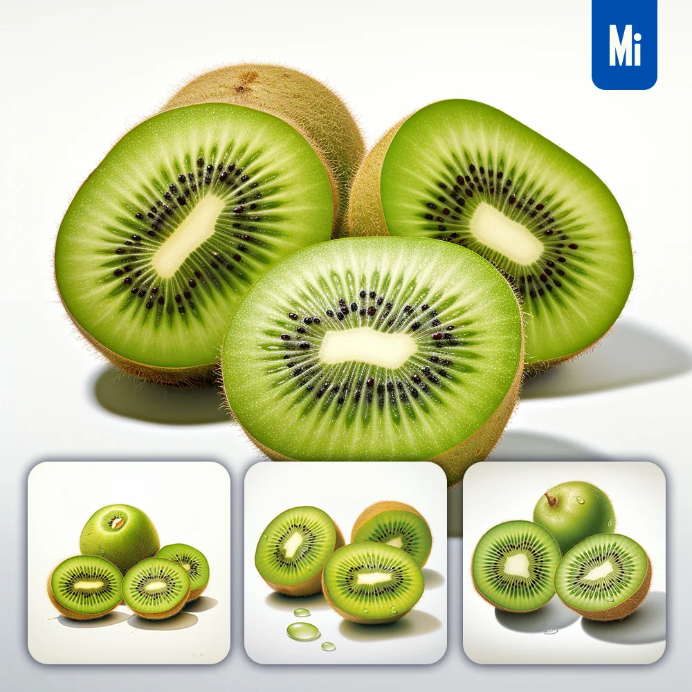 Midjourney Prompt Kiwi Fruit Illustration Painting