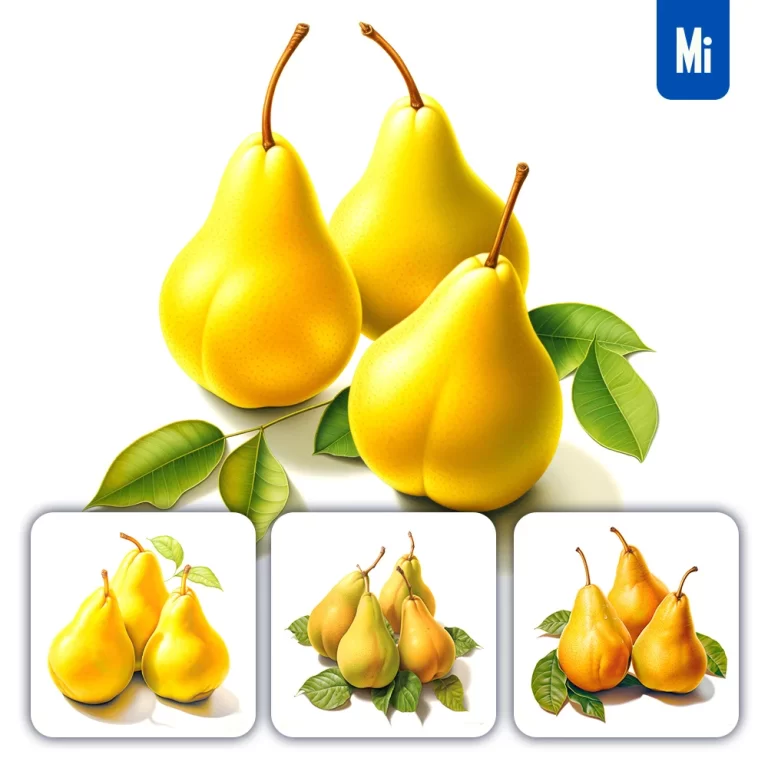 midjourney prompt pear leaf illustration painting