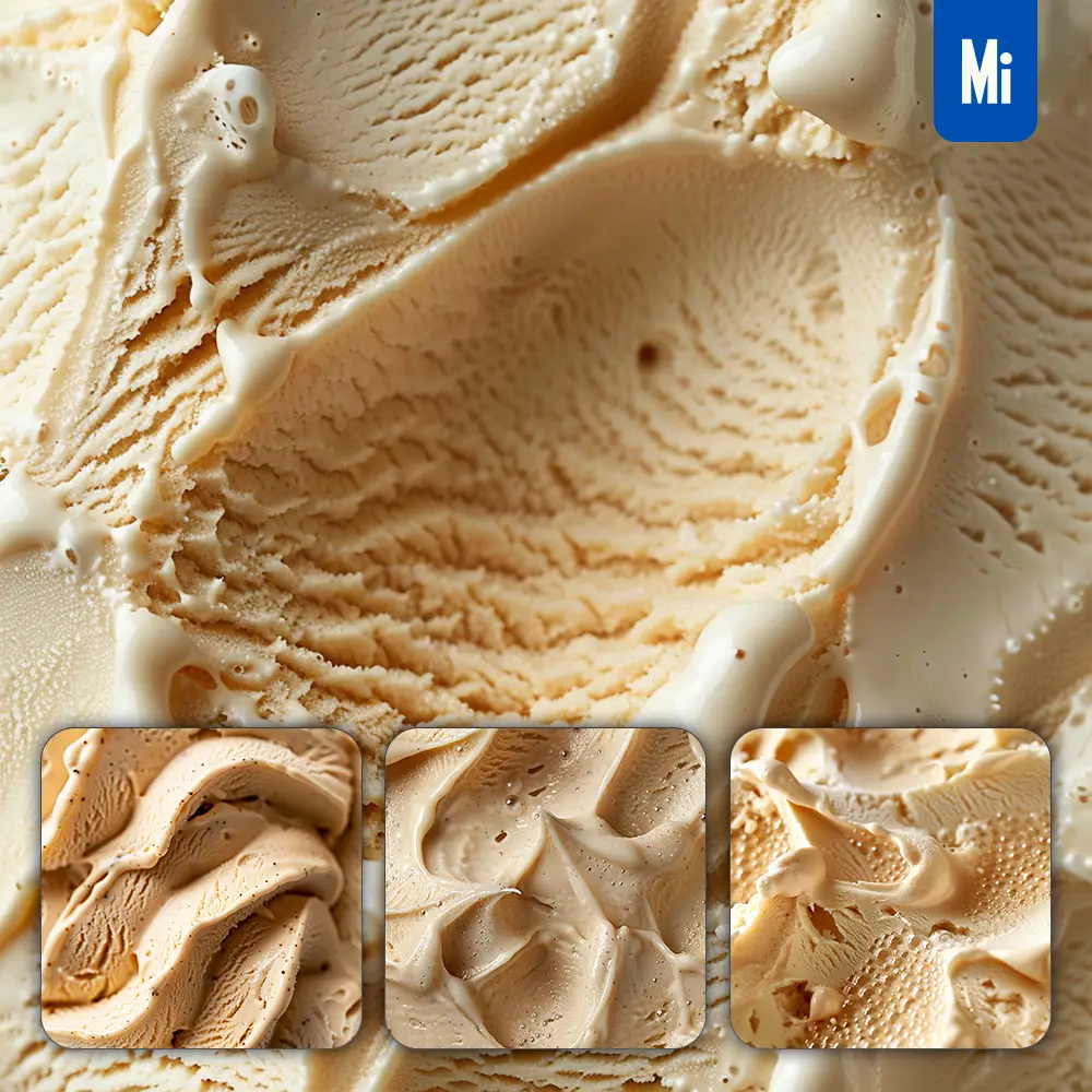 Midjourney Prompt Rum Ice Cream Creamy Cheese Gelato Brown Delicious Photography