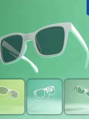 Midjourney Prompt Glasses 3d Cartoon Cute Render C4d Icon