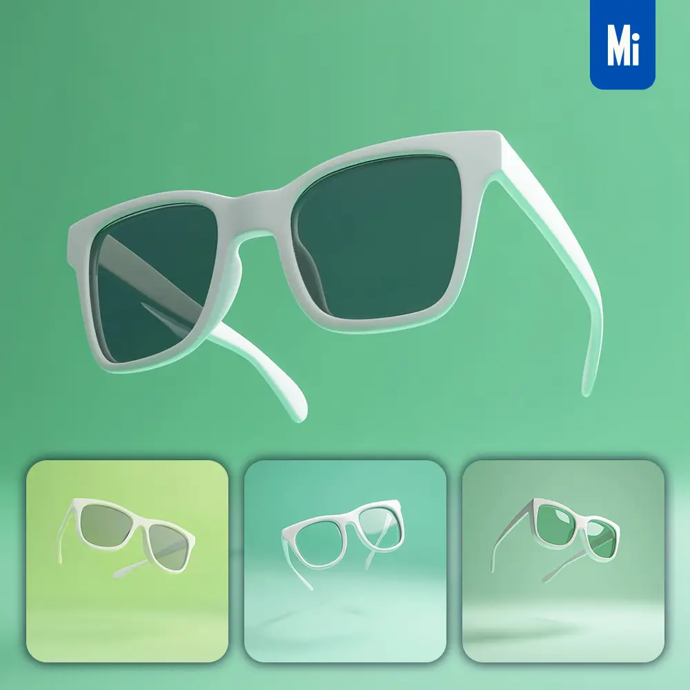 Midjourney Prompt Glasses 3d Cartoon Cute Render C4d Icon