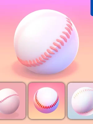 Midjourney Prompt Baseball 3d Icon Game Cartoon Cute Lovely