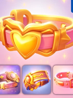 Midjourney Prompt Belt Golden 3d Icon Game Cartoon Cute Lovely