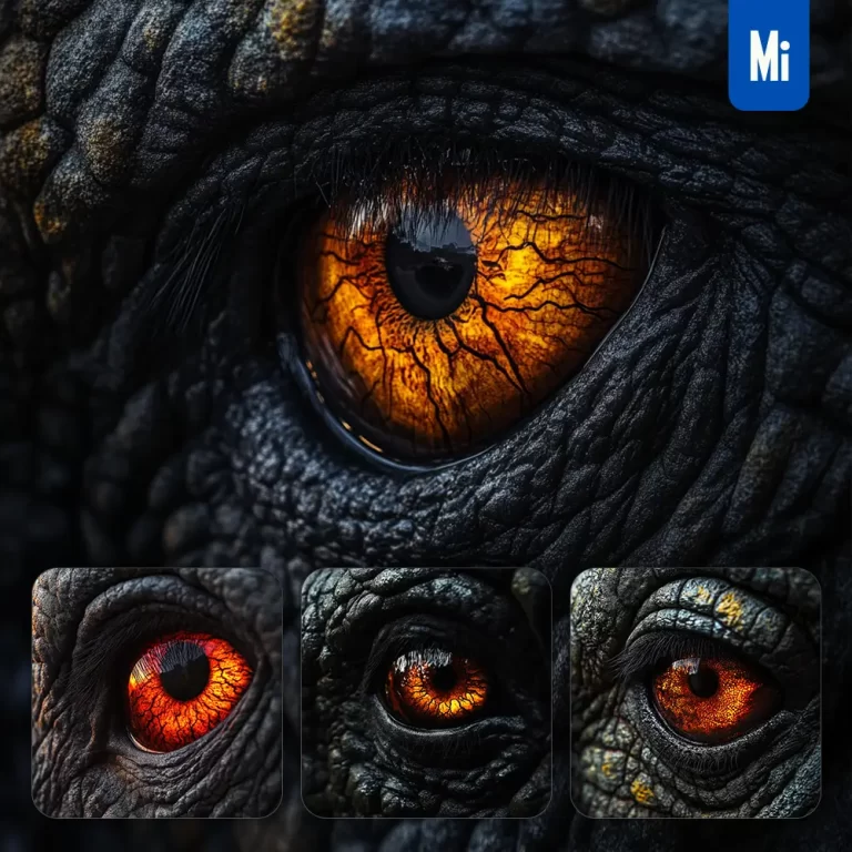 midjourney prompt eyes angry wrathful elephant detailed close up photography