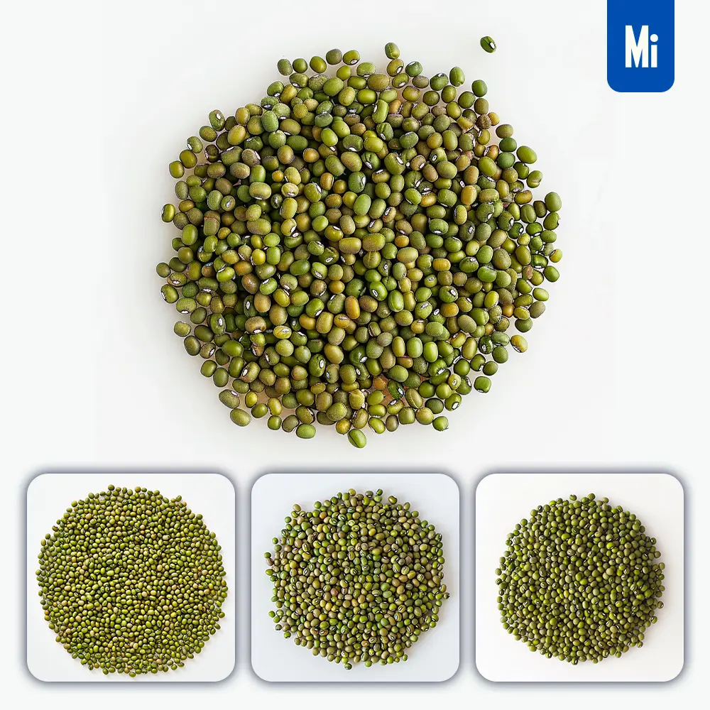 midjourney prompt mung bean beans pile rounded photography