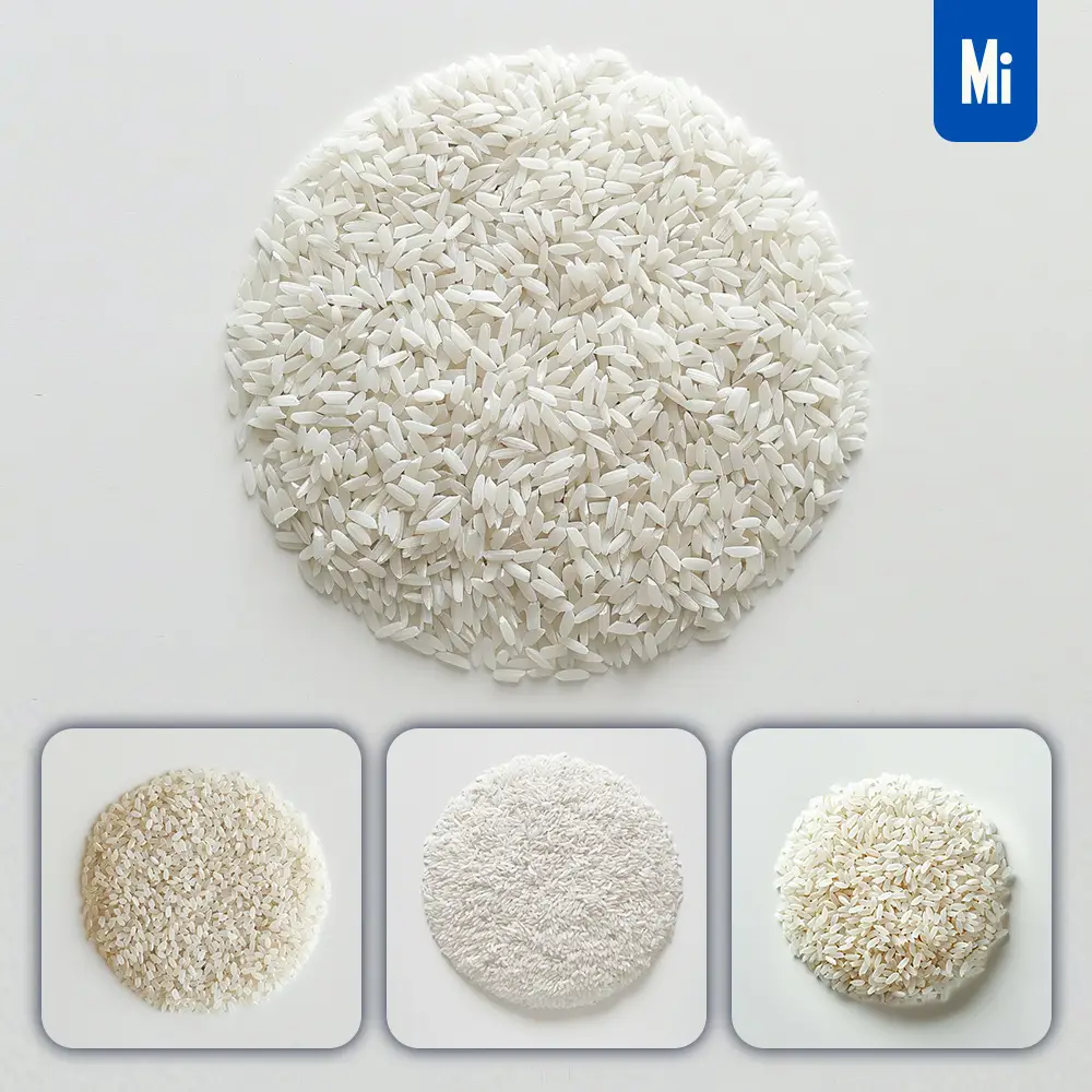 Midjourney Prompt Rice Pile Rounded Photography