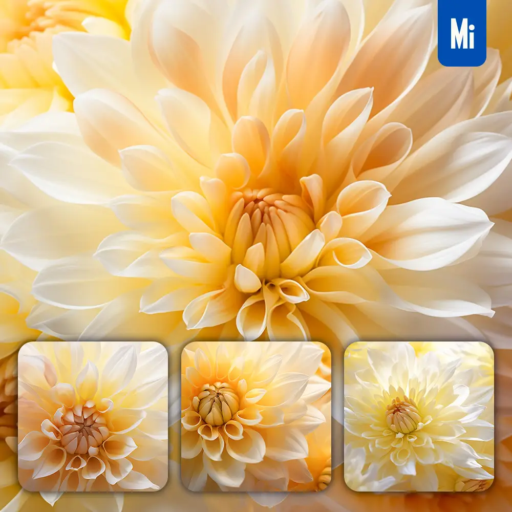 midjourney prompt chrysanthemums yellow flower petals close up art beauty photography