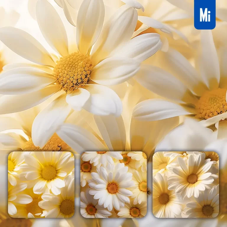 midjourney prompt daisies daisy yellow flower petals close up art beauty photography
