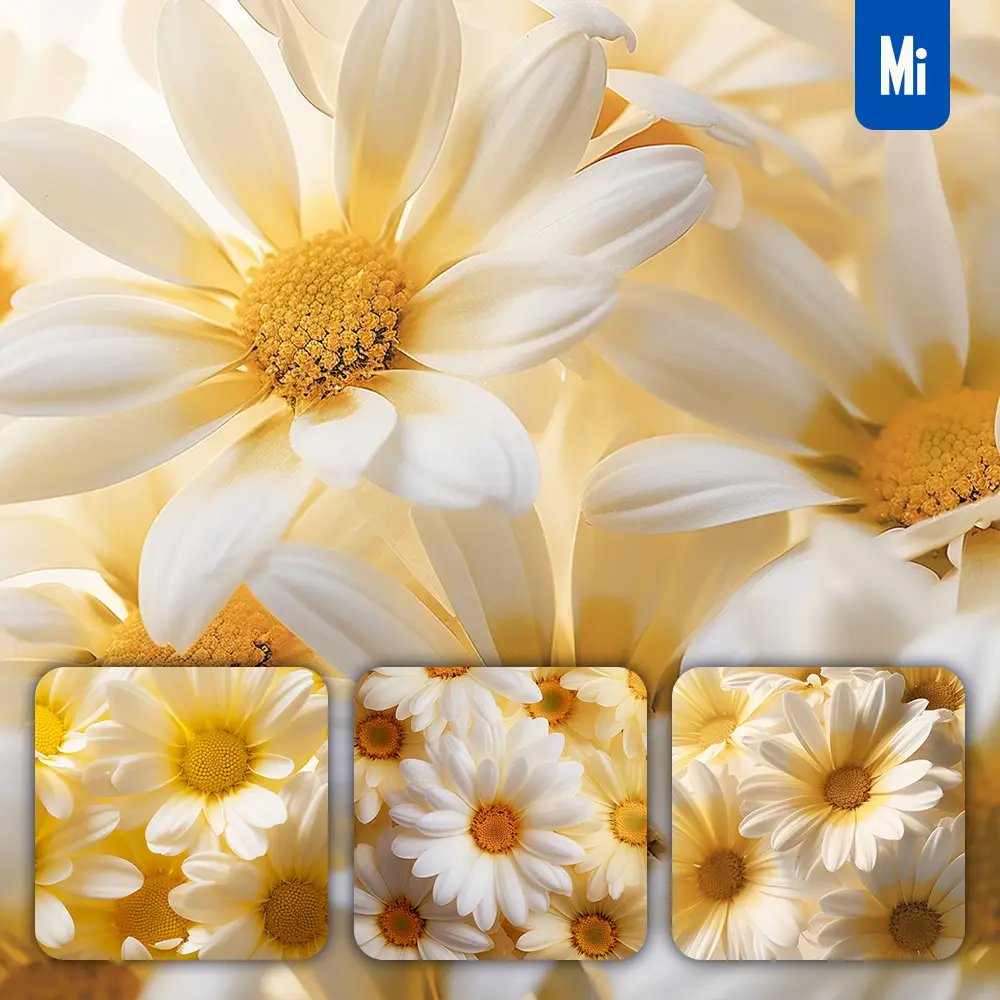 Midjourney Prompt Daisies Daisy Yellow Flower Petals Close Up Art Beauty Photography