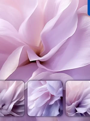 Midjourney Prompt Lavender Purple Flower Petals Close Up Art Beauty Photography