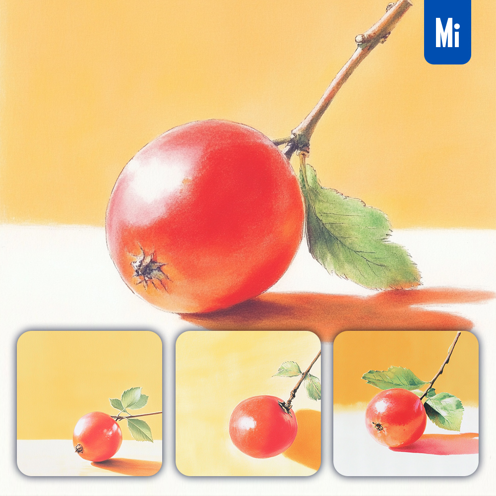 Midjourney Prompt Hawthorn Fruit Red Fruit Close Up Photography