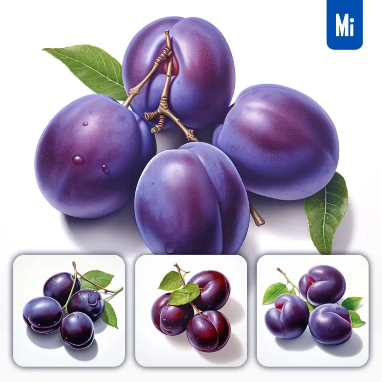 midjourney prompt plum leaf leaves detailed illustration painting