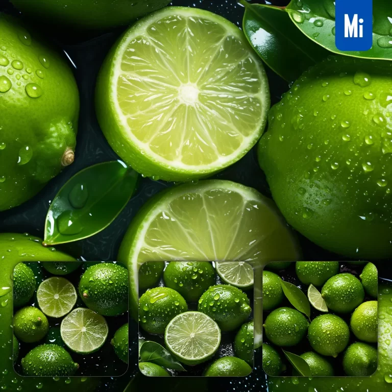 midjourney prompt lime green fresh water drop photography