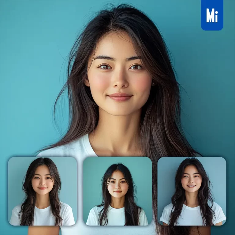 midjourney prompt woman Chinese Japanese portrait identification photography