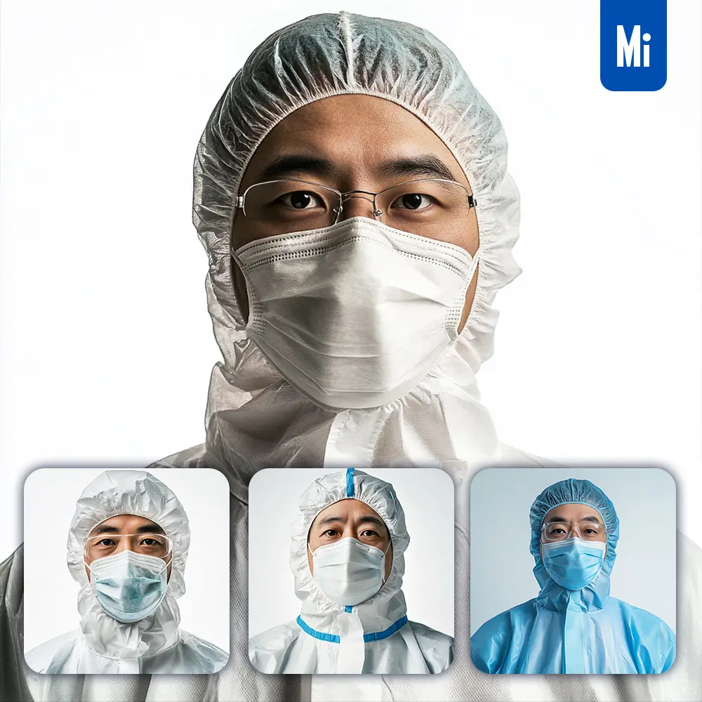Midjourney Prompt Man Medical Care Nurse Doctor Portrait Photography