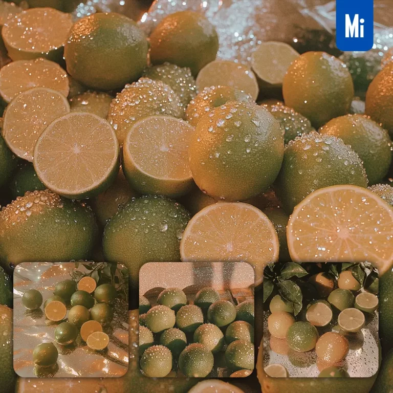 midjourney prompt lime green fresh light water drop photography